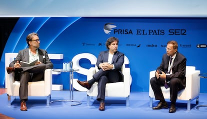 'El agua ya no cae del cielo', con Pablo Guimón, Gonzalo Delacámara y Grammenos Mastrojeni.