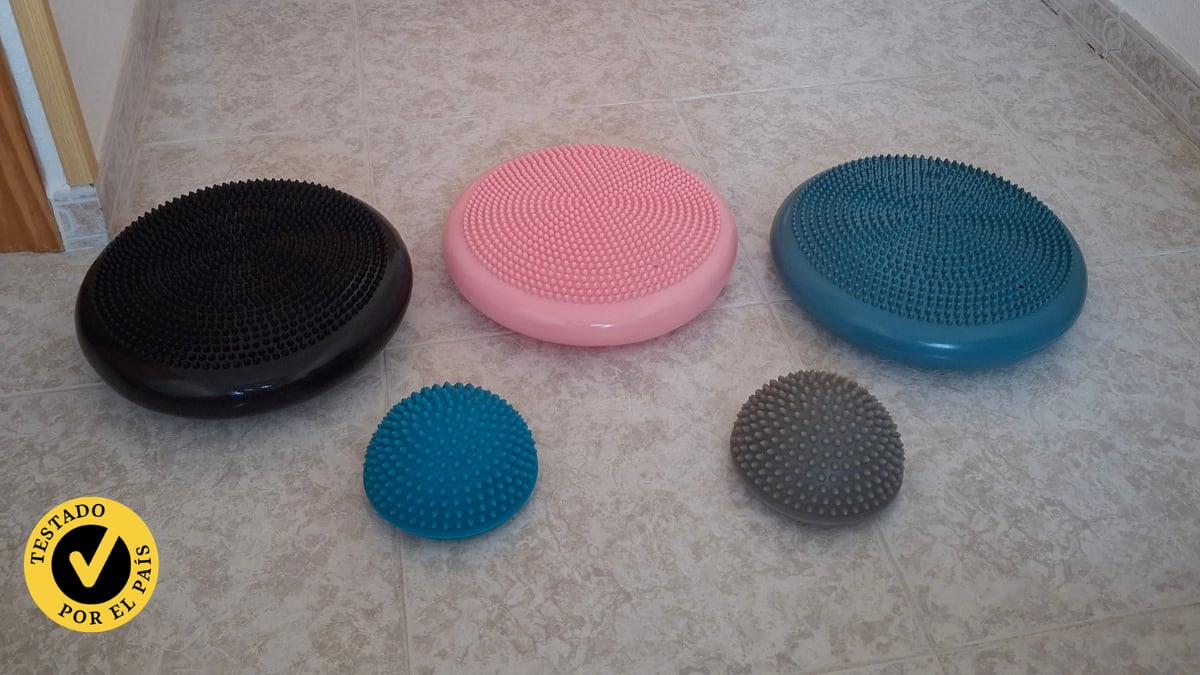 Los mejores cojines de equilibrio: pruebo cuatro modelos para entrenar en casa