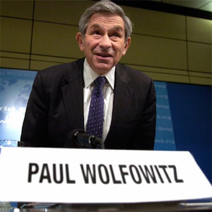 El presidente del Banco Mundial, Paul Wolfowitz, explica los temas que tratarán en la Asamblea de Primavera.