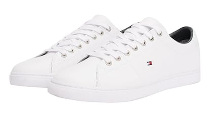 Estas zapatillas blancas Tommy Hilfiger para hombre arrasan en ventas entre los compradores de Amazon.