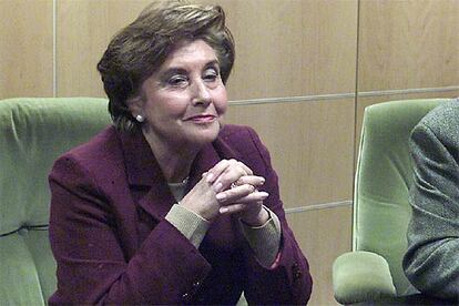 María Asunción Macho, el día que tomó posesión de la presidencia del Tribunal de Cuentas en febrero de 2002.