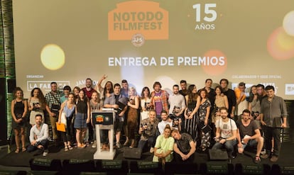 Los ganadores de los 20 premios de la 15&ordf; edici&oacute;n del Jameson Notodofilmfest.