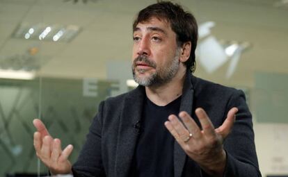 El actor Javier Bardem.