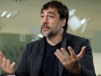 El actor Javier Bardem.