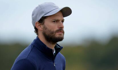 El actor Jamie Dornan, en un torneo de golf, en 2017.