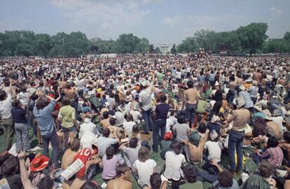 La Marcha sobre Washington por el trabajo y la libertad fue una gran manifestación que tuvo lugar en Washington, el 28 de agosto de 1963. Martin Luther King Jr. pronunció su histórico discurso "Yo tengo un sueño" defendiendo la armonía racial en el Monumento a Lincoln durante la marcha.