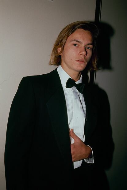 El actor River Phoenix, en una imagen tomada en 1990.