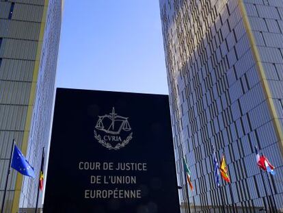 El Tribunal de Justicia de la Unión Europea, en Luxemburgo.