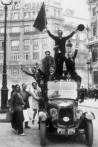 Proclamación de la República. 14 de abril de 1931.