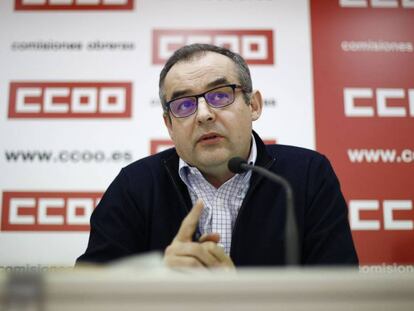 José María Martínez, secretario general de Servicios de CC OO