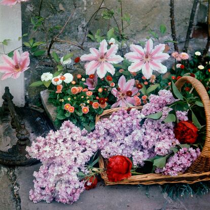 Bodegón de flores