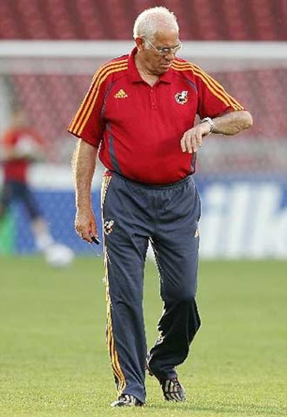 Luis Aragonés se ha mostrado muy rotundo esta mañana, de cara a los partidos decisivos que va a afrontar España en este Mundial.