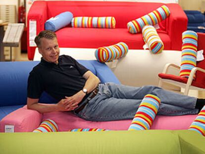 Anders Dahlvig, fotografiado en la tienda de Ikea de San Sebastián de los Reyes.