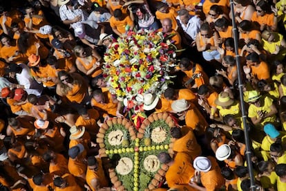 Fiesta en Tejina, Tenerife.