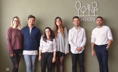 Equipo de la compañía madrileña Sheedo