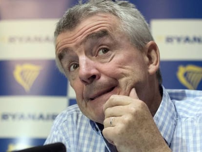 El consejero delegado de Ryanair, Michael O´Leary