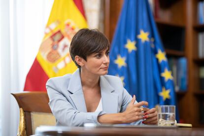 Isabel Rodríguez, el pasado viernes, en su despacho del ministerio.