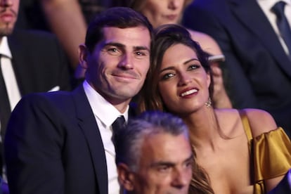 Iker Casillas y Sara Carbonero.