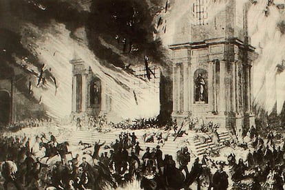 incendio de la Compañía de Jesús