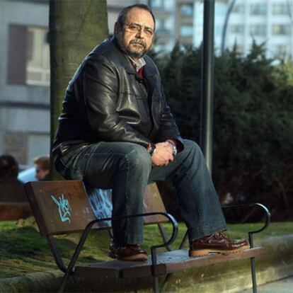 Virgilio Gantes, presidente de la federación de APA de centros públicos de Galicia, en A Coruña.