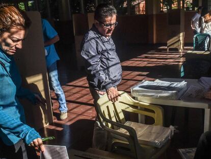 Las elecciones en Colombia, en imágenes