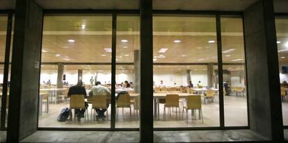 La biblioteca de Ciencias de la Universidad Autónoma.