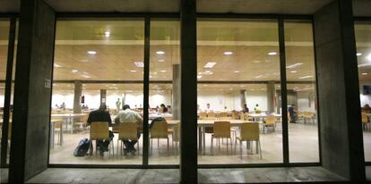 La biblioteca de Ciencias de la Universidad Autónoma. 