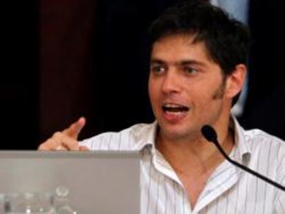 Axel Kicillof, viceministro de Economía e interventor de YPF