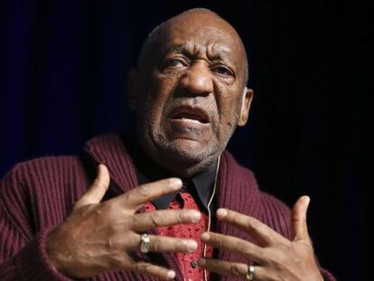 El còmic Bill Cosby, en una actuació.