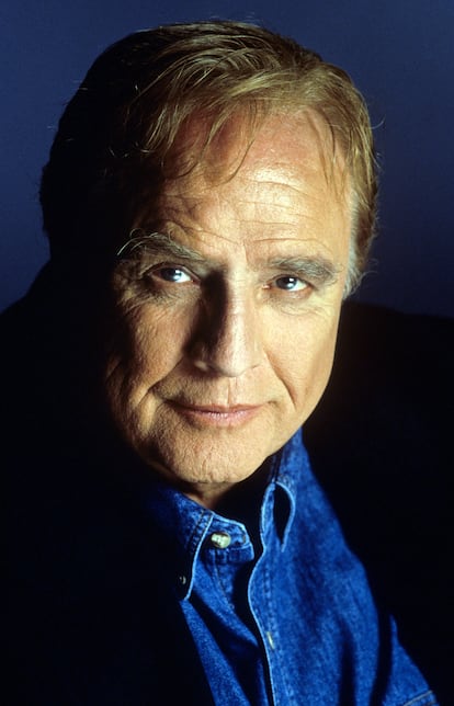 Marlon Brando en una imagen publicitaria de 'Don Juan de Marco' (1994).