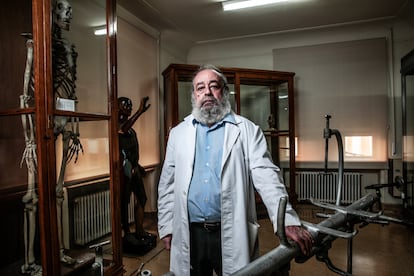 Fermín Viejo Tirado, director of the Javier Puerta Anatomy Museum in Madrid