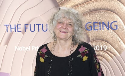 A cientista Ada Yonath, fotografada esta semana em Madri.