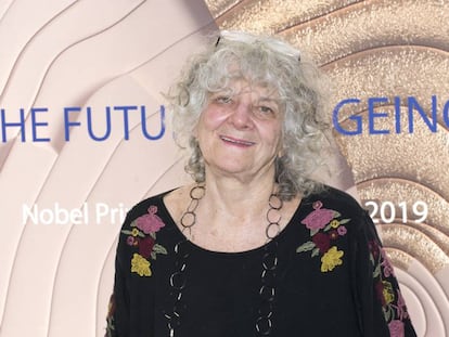 A cientista Ada Yonath, fotografada esta semana em Madri.