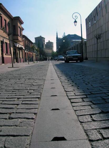 Calle de León en el Barrio Romántico