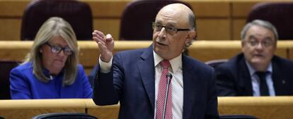 El ministro de Hacienda, Cristóbal Montoro.