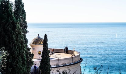 La torre Bellanda, en Niza, la mayor ciudad de la Costa Azul.