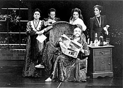 Una escena de <i>Falstaff</i>, de Verdi.