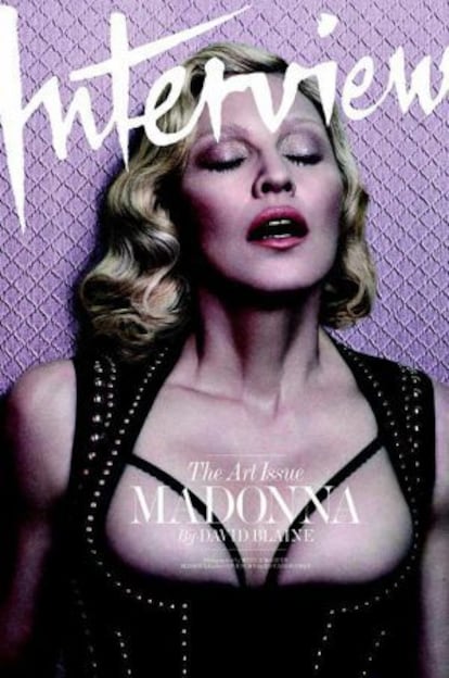 Madonna para la revista Interview.