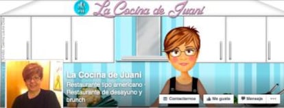 Página de recetas de Juana Martínez.