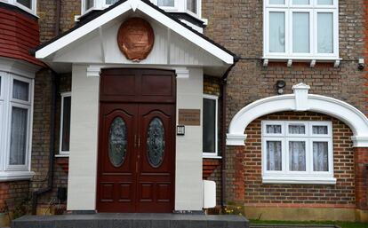 Sede de la Embajada de Corea del Norte en Londres.