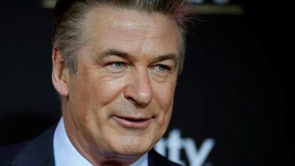 Imagem de arquivo do ator Alec Baldwin, durante evento público.