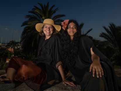 Kavita Parmar y Marcella Echavarría, impulsoras del encuentro de artesanos XTANT en Palma de Mallorca.