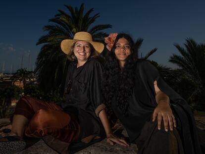 Kavita Parmar y Marcella Echavarría, impulsoras del encuentro de artesanos XTANT en Palma de Mallorca.