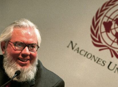El director general de la Organización Internacional del Trabajo, Juan Somavia.