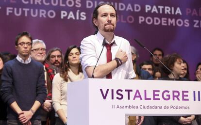 Pablo Iglesias, l&iacute;der de Podemos.