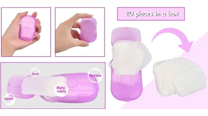 Este jabón de manos portátil es el más vendido de Amazon.