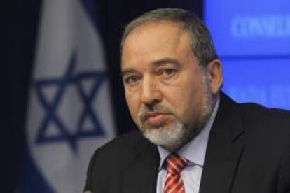 El ministro de Asuntos Exteriores y viceprimer ministro israelí, Avigdor Lieberman. EFE/Archivo