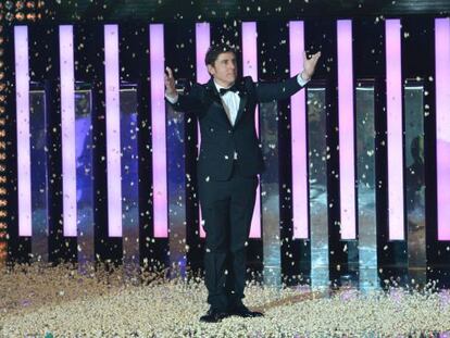 Manel Fuentes, durante la gala