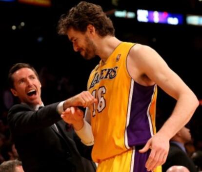 Nash y Pau Gasol.