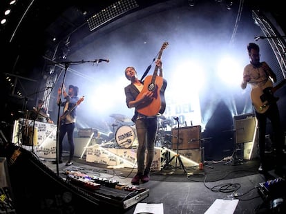 El grupo Sidonie durante su actuación en la Sala But.